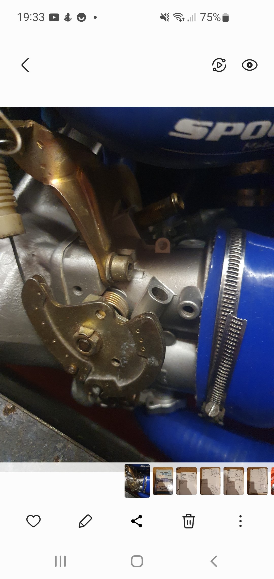 Standard throttle body plumbing - XU 16v Engine Maintenance and ...